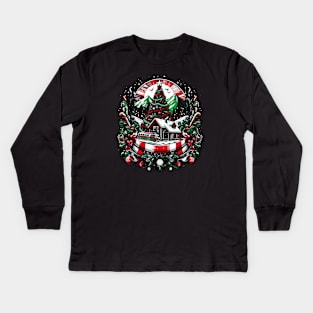 christmas vacation Kids Long Sleeve T-Shirt